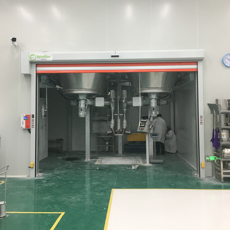 食品無塵快速卷簾門 食品無塵快速卷簾門